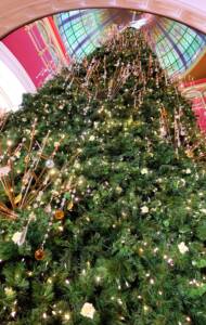 Christmas tree in the Queen Victoria Building, Sydney