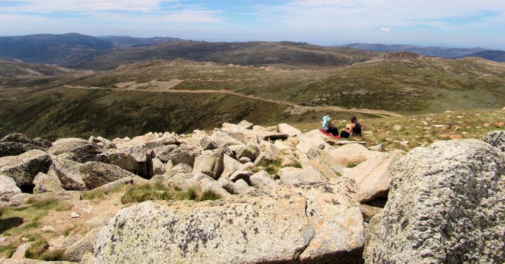 View from Mount Kosciuszko, NSW