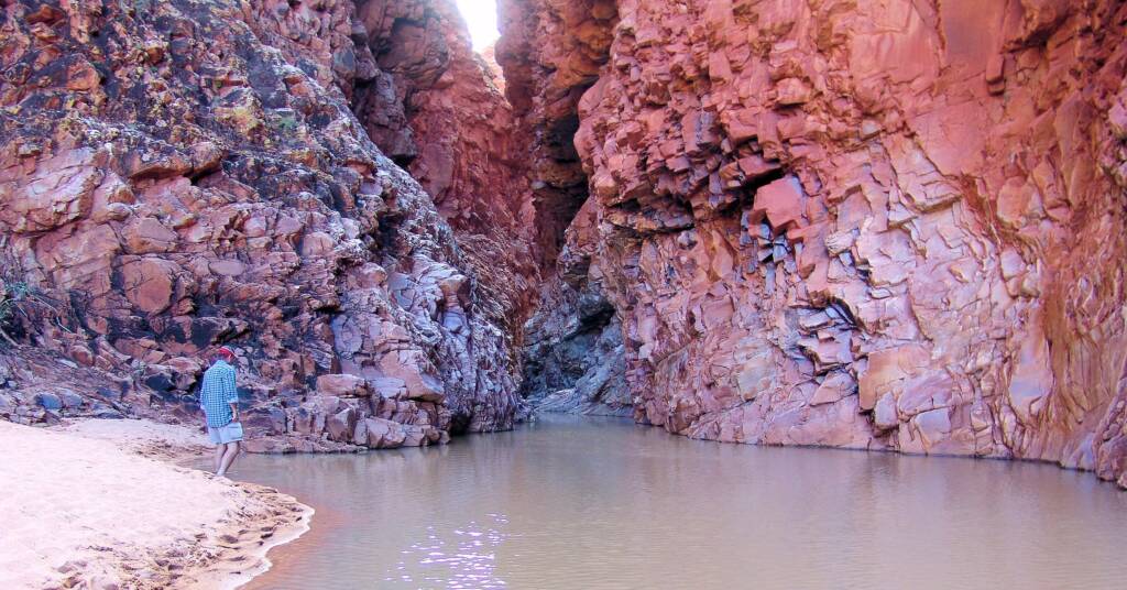 Waterhole at Redbank Gorge