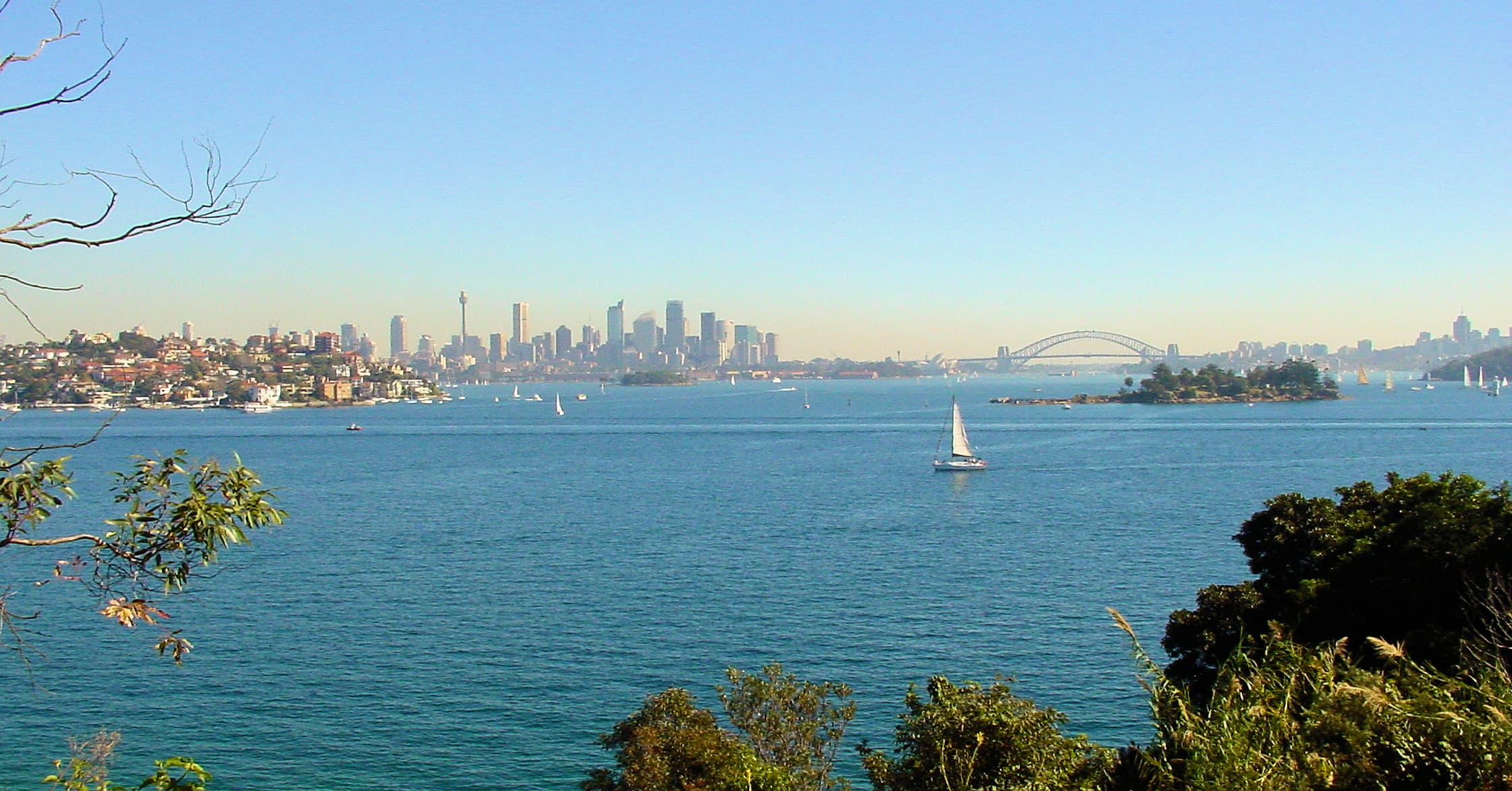 View of Sydney Harbour