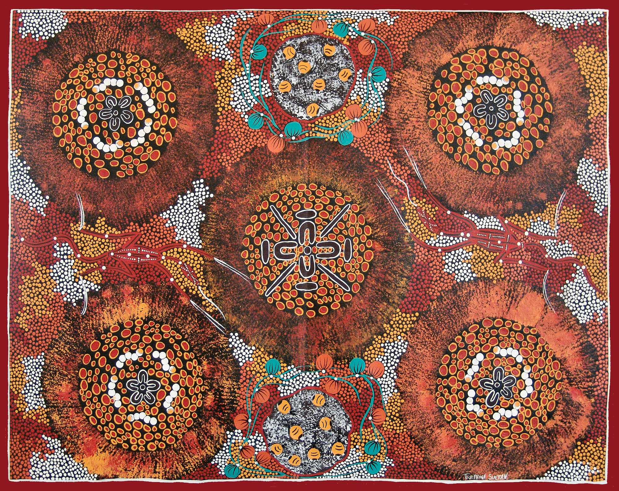 Trephina Sultan Thanguwa - Grandmother's Way, 2007
