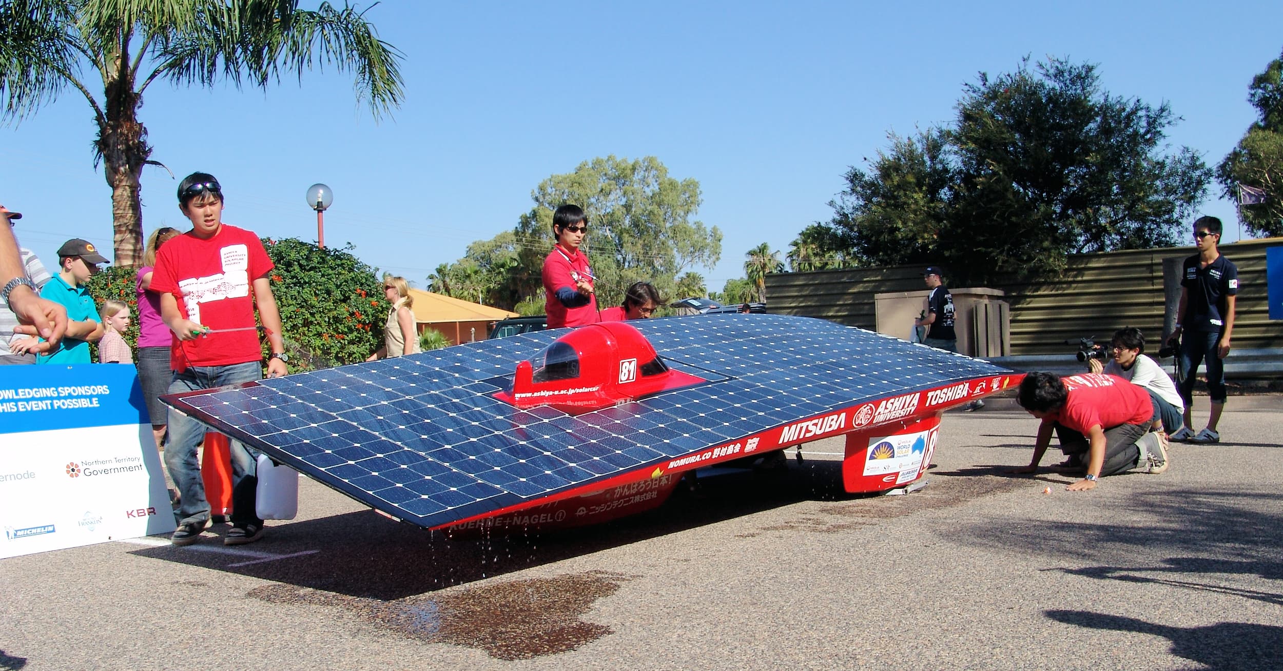 Ashiya University Solar Car Project, World Solar Challenge 2011