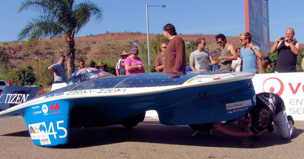 Aurora Vehicle Association - Aurora Evolution - 45 - Australia - World Solar Challenge 2011
