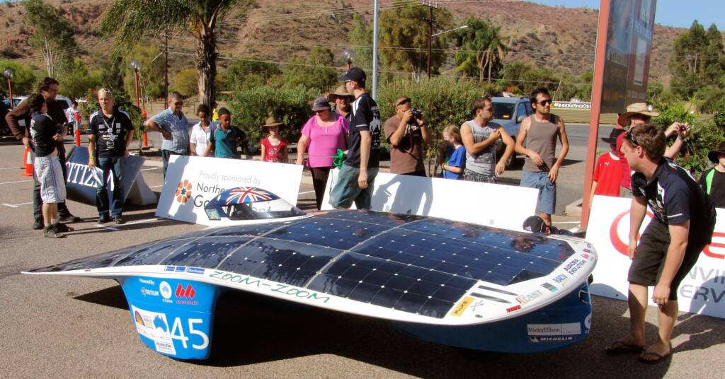 Aurora Vehicle Association - Aurora Evolution - 45 - Australia - World Solar Challenge 2011