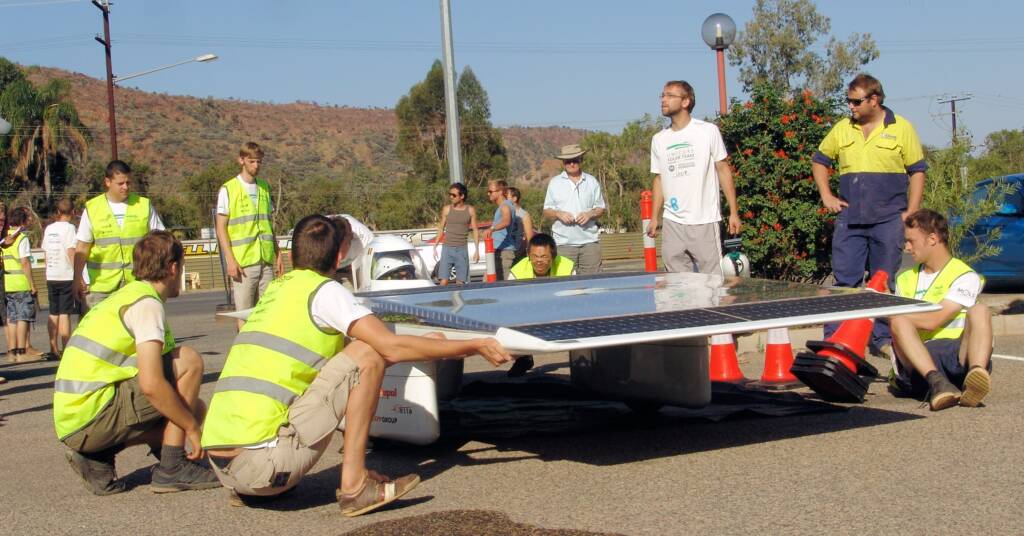 Umicore Solar Team - Umicore - 8 - Belgium - World Solar Challenge 2011