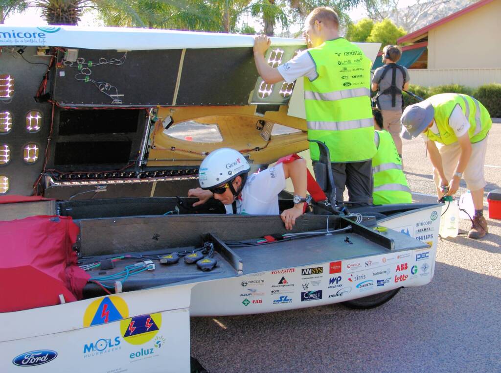 Umicore Solar Team - Umicore - 8 - Belgium - World Solar Challenge 2011
