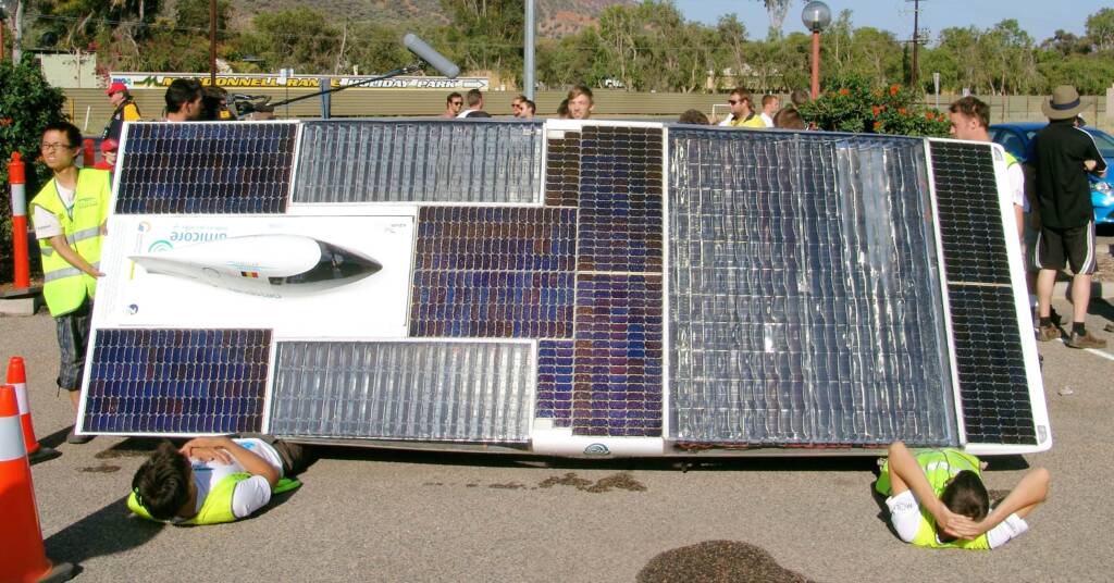 Umicore Solar Team - Umicore - 8 - Belgium - World Solar Challenge 2011