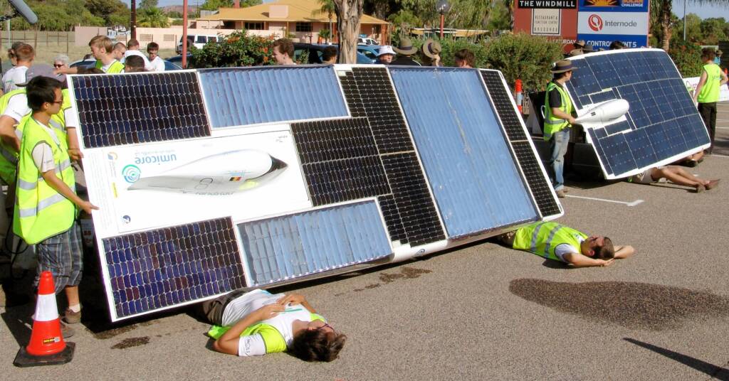 Umicore Solar Team - Umicore - 8 - Belgium - World Solar Challenge 2011