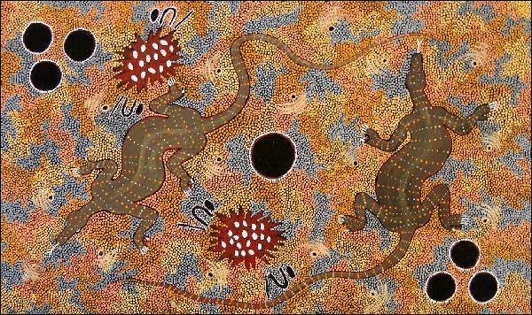 Goannas by Danny Goodwin