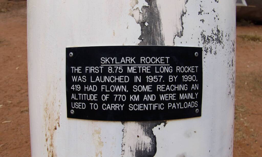 Skylark Rocket signage