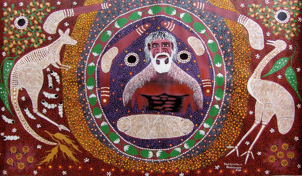 The Aborigines lived on bush tucker for thousands of years by Dan Goodwin