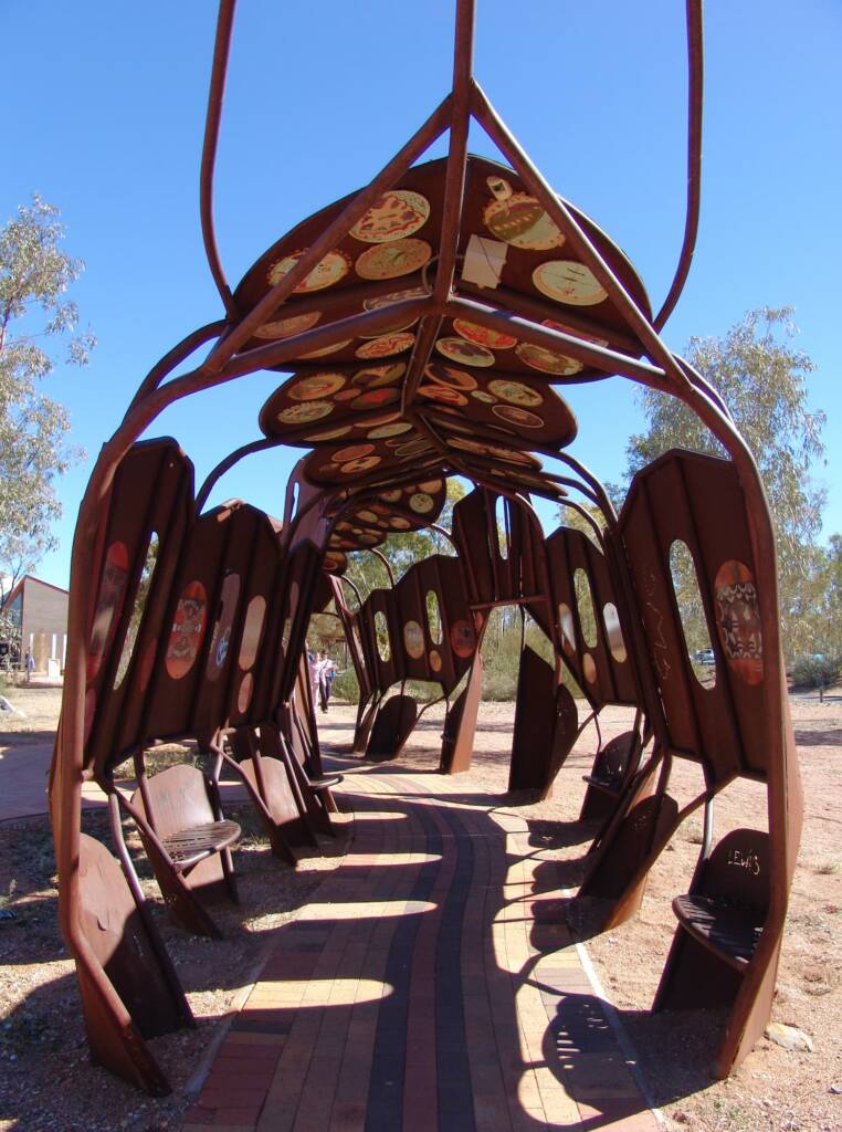 The Yeperenye Sculpture, Araluen Arts Centre