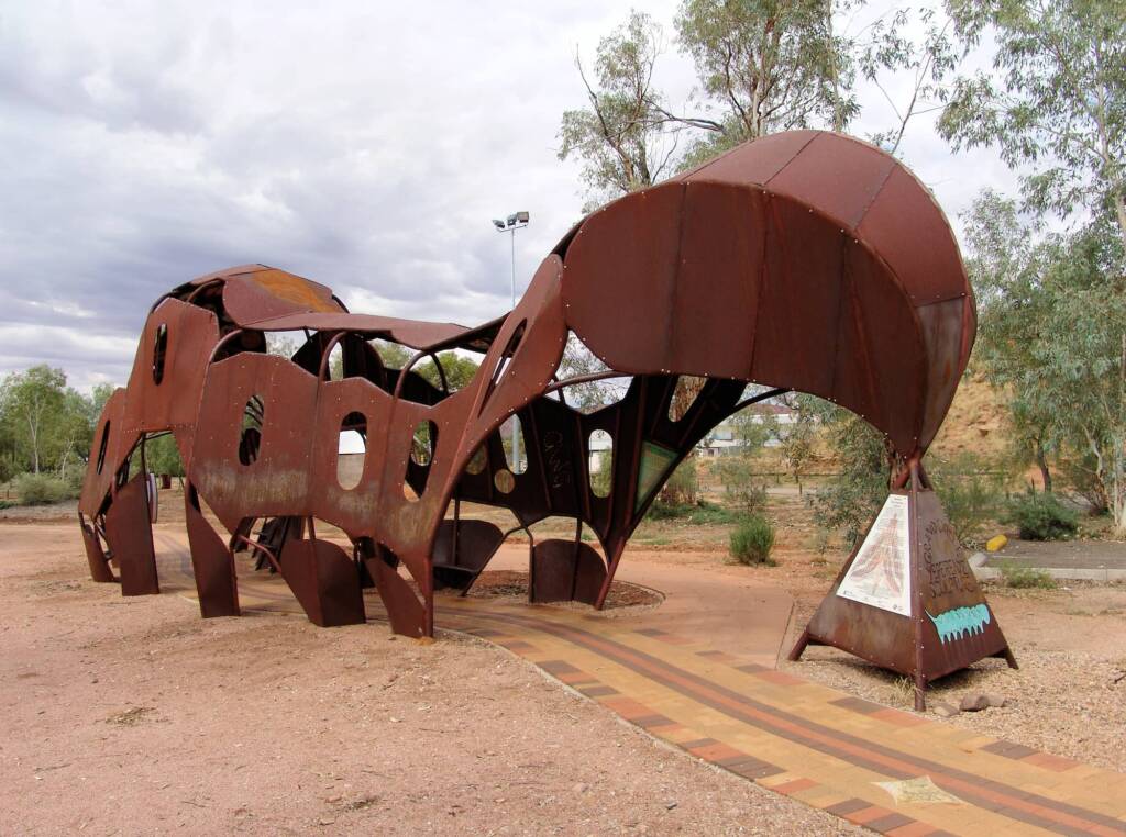 The Yeperenye Sculpture, Araluen Arts Centre