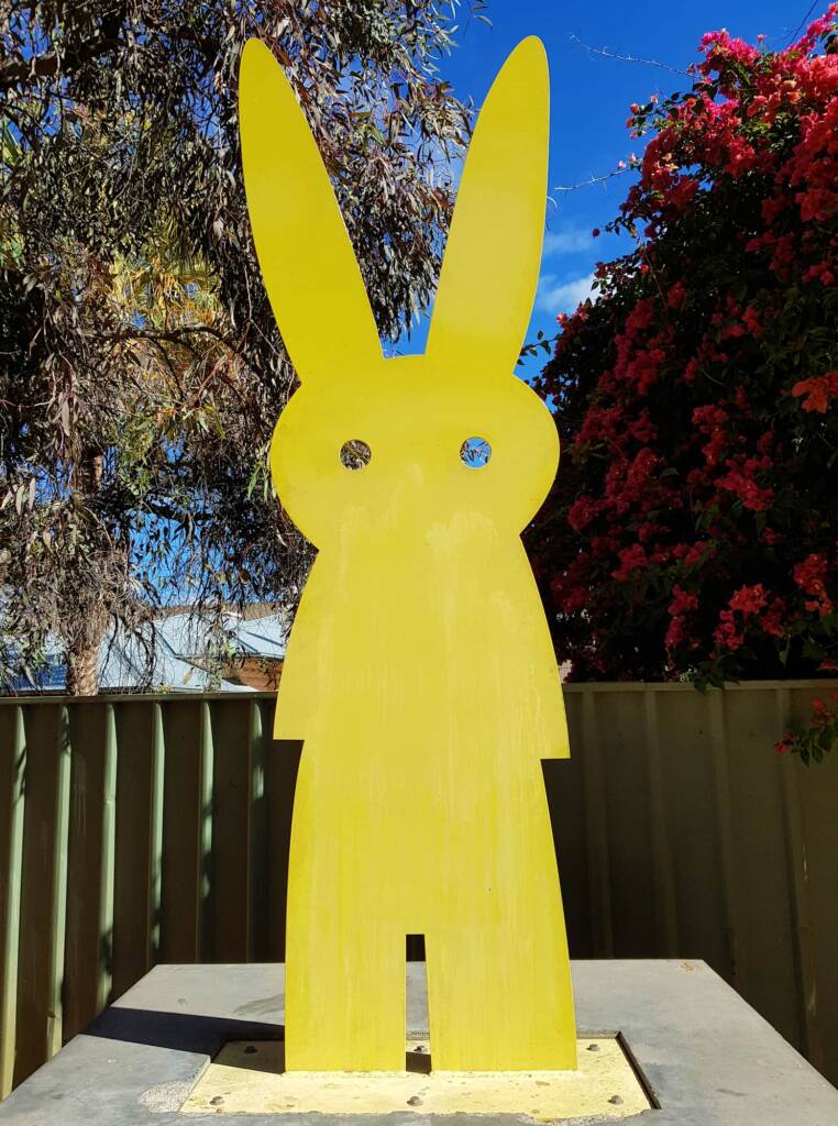 Yellow Rabbit, 2017 © Peter McLisky