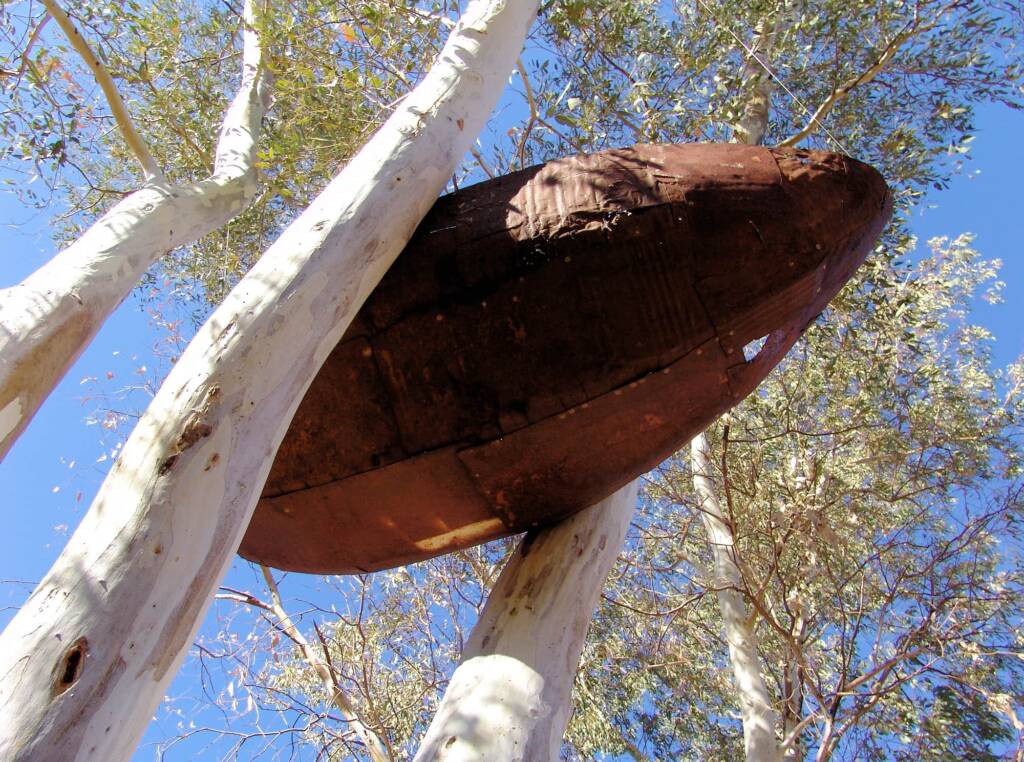 And For Every Time A Purpose, Under Heaven (Ecclesiastes 3:1), Artist Henry Smith - (rusty tin)