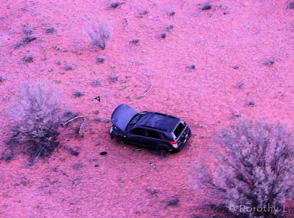 Abandoned vehicle, Alice Springs, Central Australia