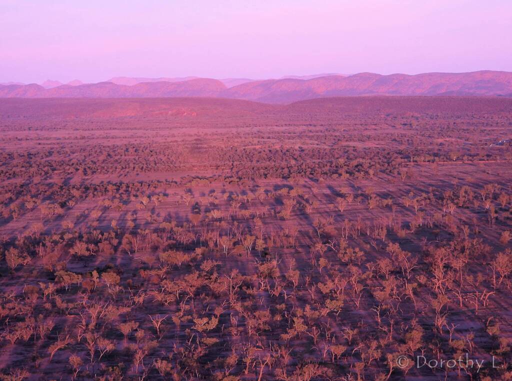 Alice Springs Hot Air Ballooning over Central Australia