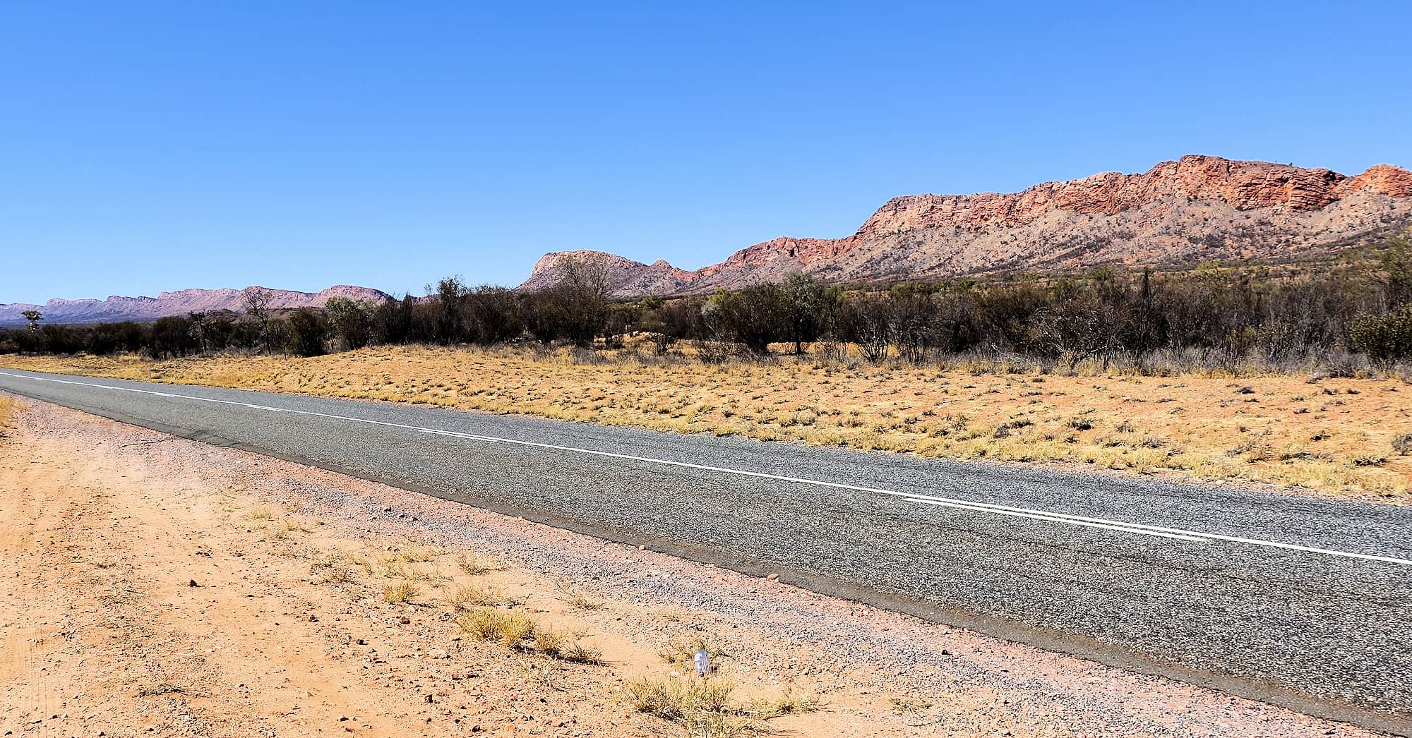 Larapinta Drive, west of Alice Springs, NT