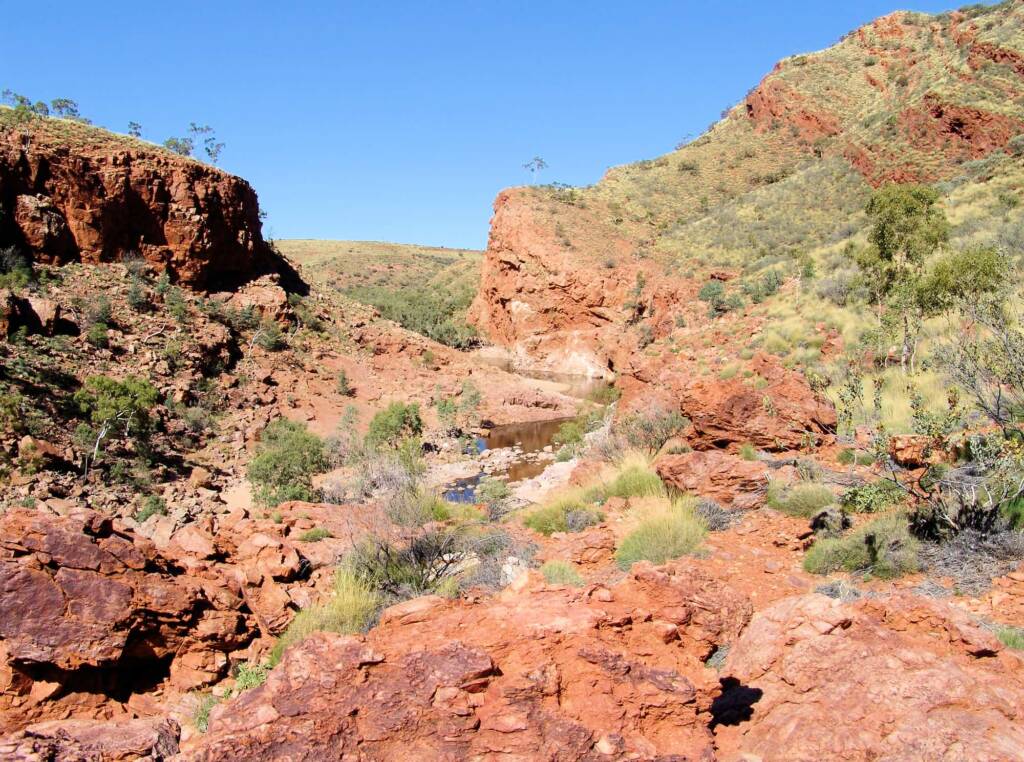 View from the Ormiston Gorge Pound walk