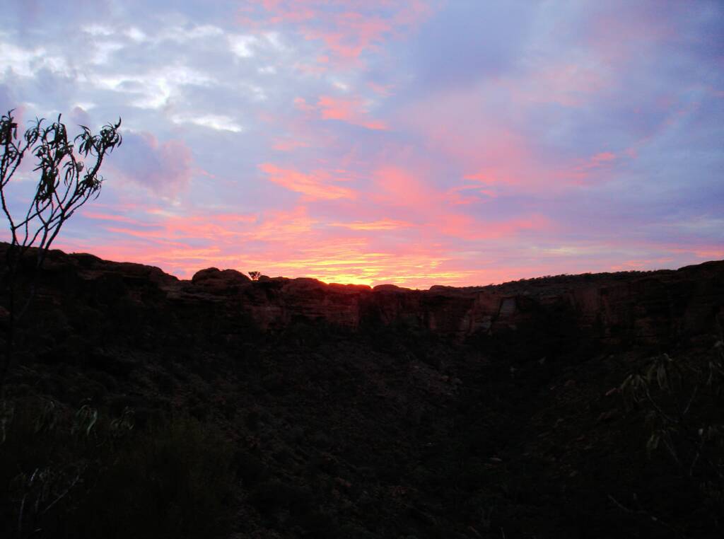 Sunrise over Kings Canyon