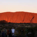 Sunset at Uluru
