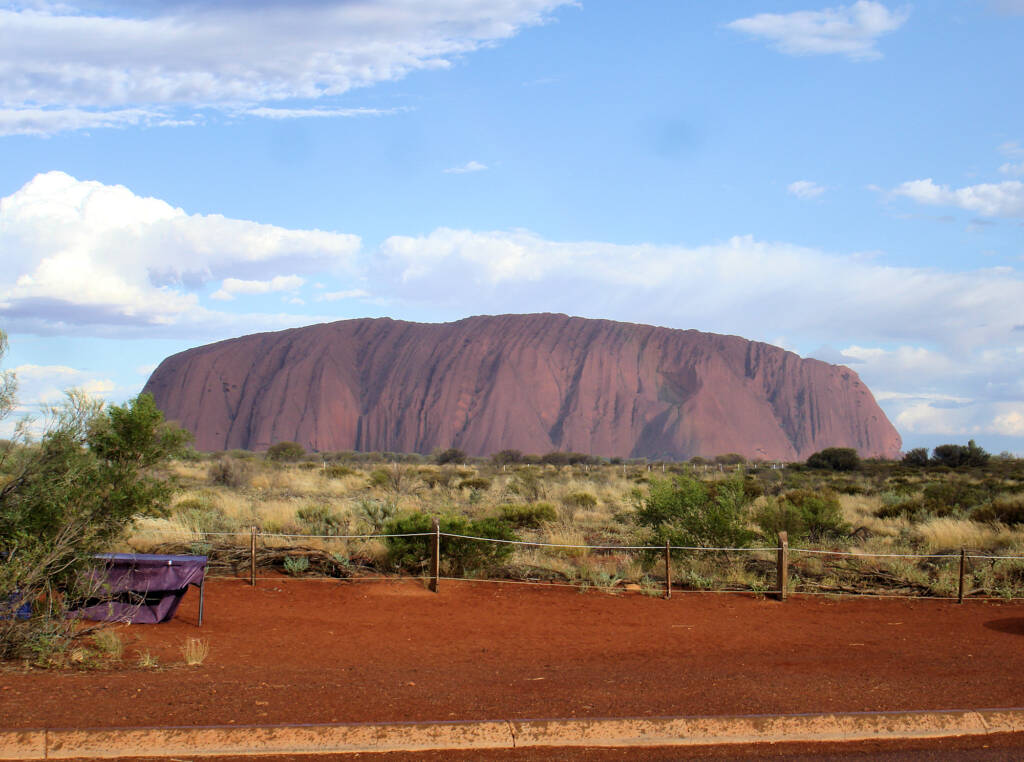 Late afternoon at Uluru