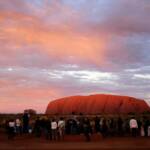 Sunset at Uluru
