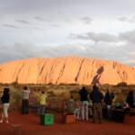 Sunset at Uluru