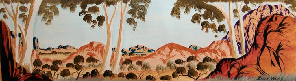 Untitled (Central Australia Landscape) © Bevan Young