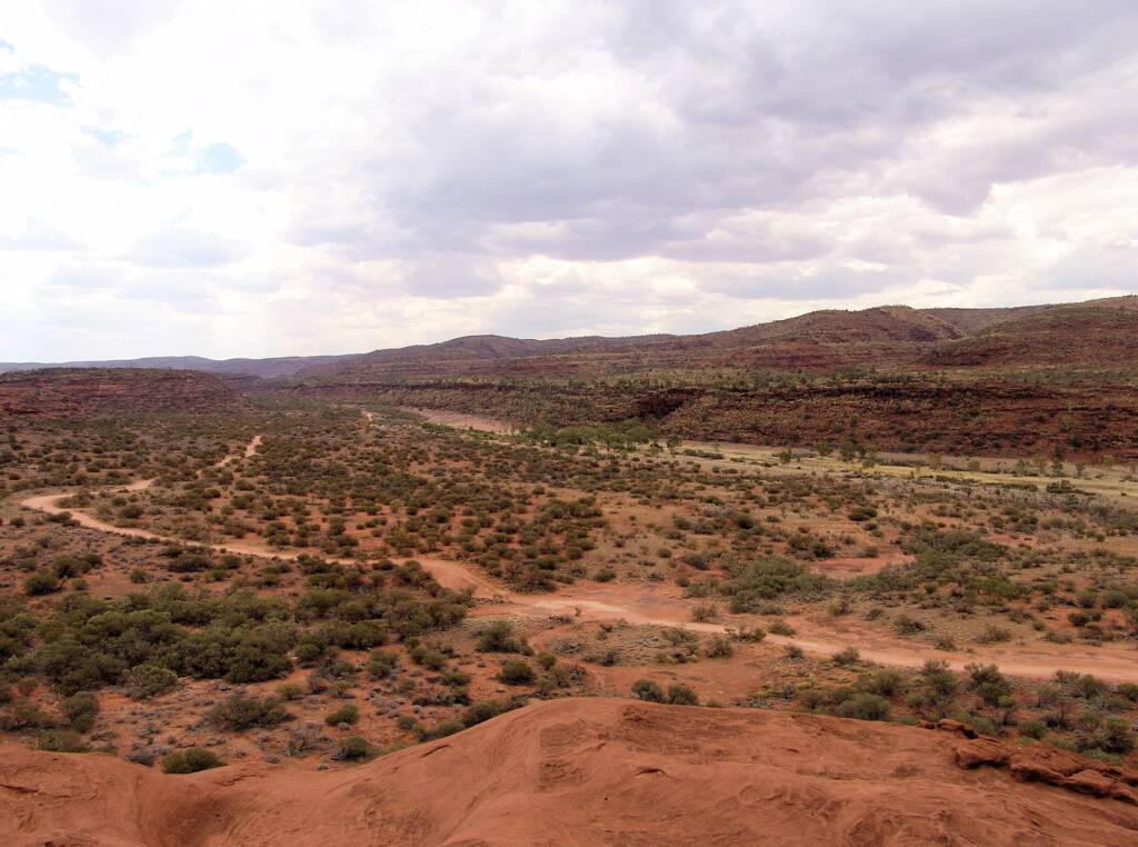 View from the Kalarranga Lookout walk, Finke Gorge National Park