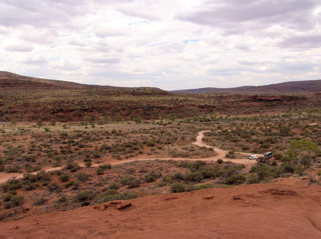 View from the Kalarranga Lookout walk, Finke Gorge National Park