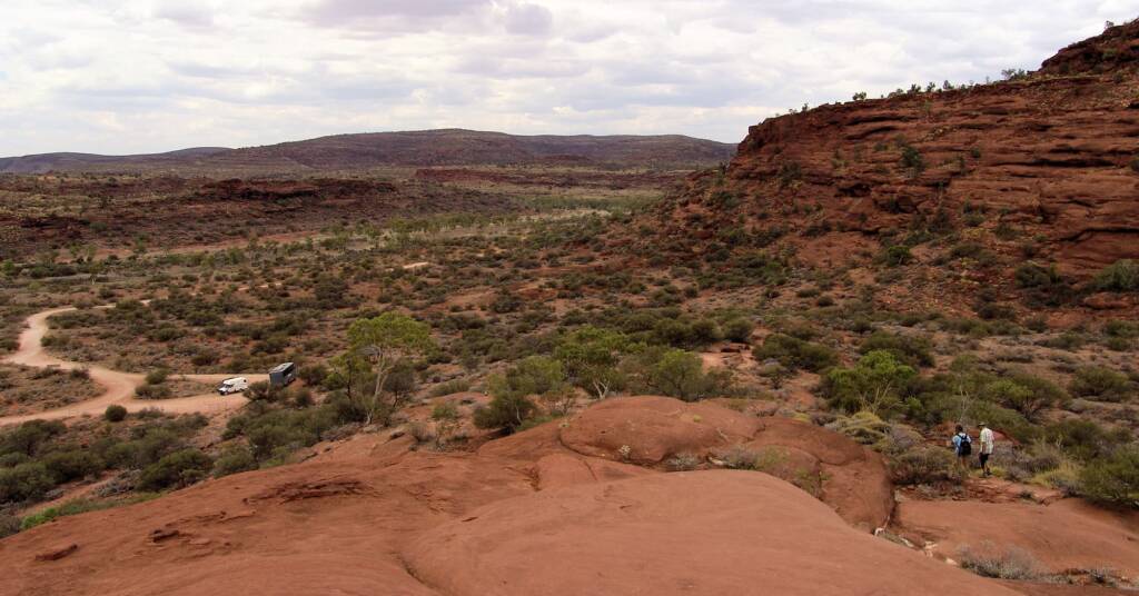 View from the Kalarranga Lookout walk, Finke Gorge National Park