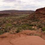 View from the Kalarranga Lookout walk, Finke Gorge National Park