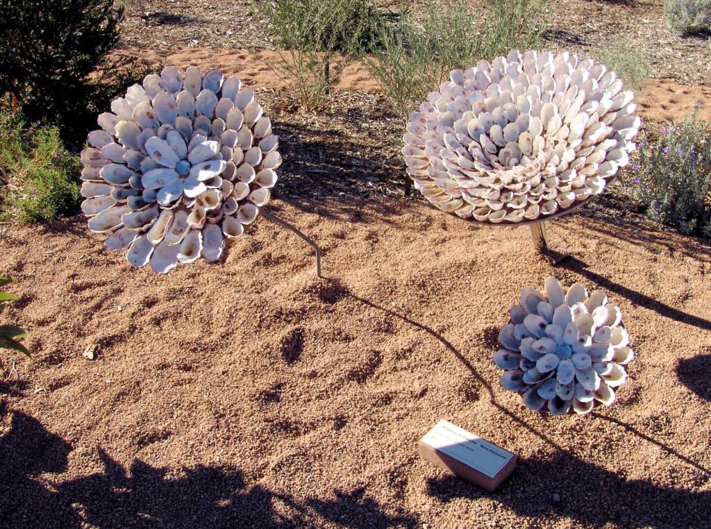 Shell Flowers - Artist Bob Kessing
