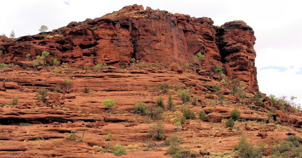 View from the Kalarranga Lookout walk, Finke Gorge National Park