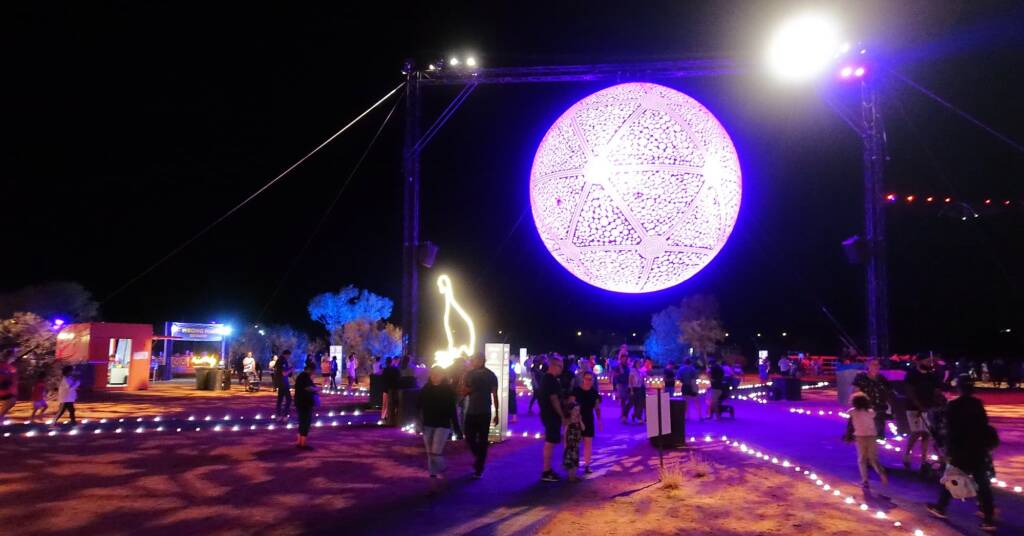 Lifting Our Spirits, 2020 - Parrtjima - A Festival in Light
