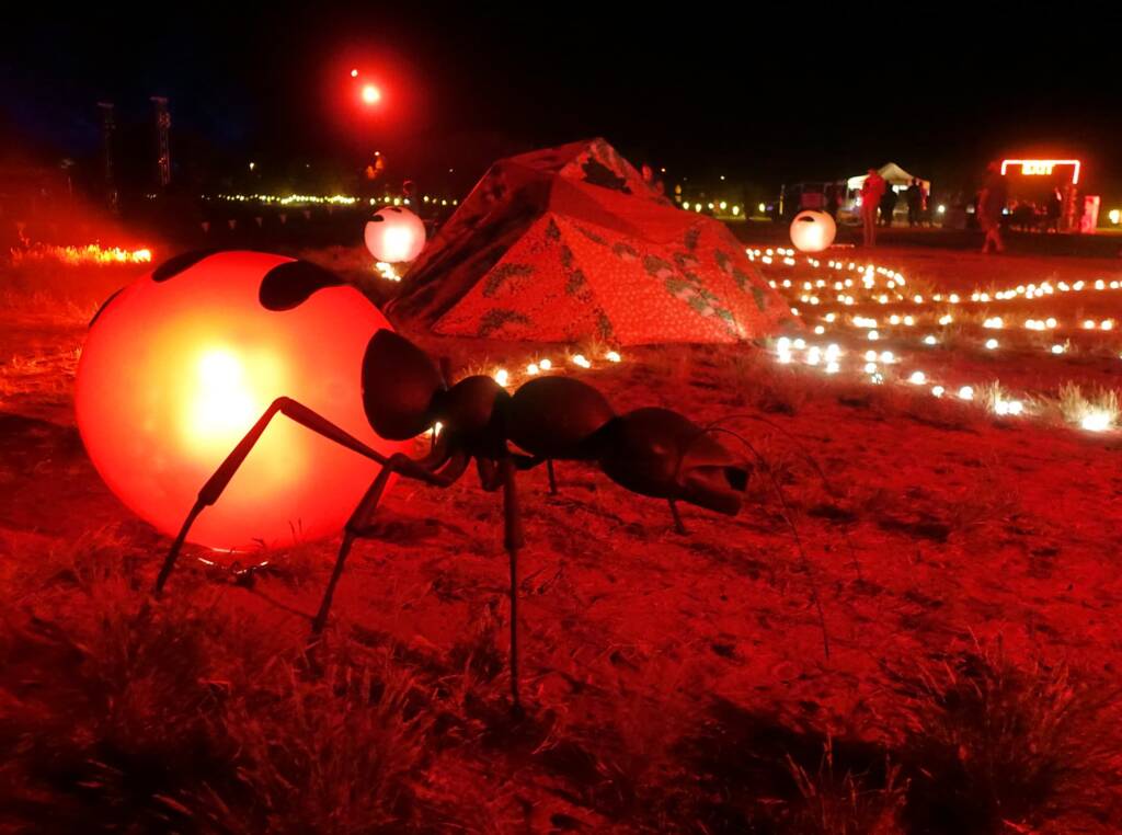 Future Kultcha - Harvesting Kultcha, 2021 - Parrtjima - A Festival in Light