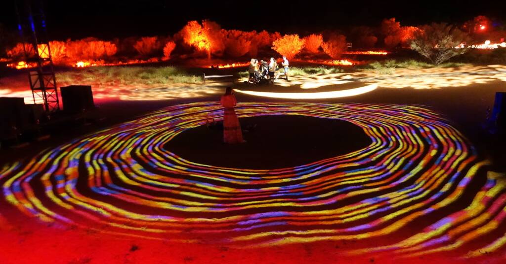Future Kultcha - Grounded Kultcha, 2021 - Parrtjima - A Festival in Light