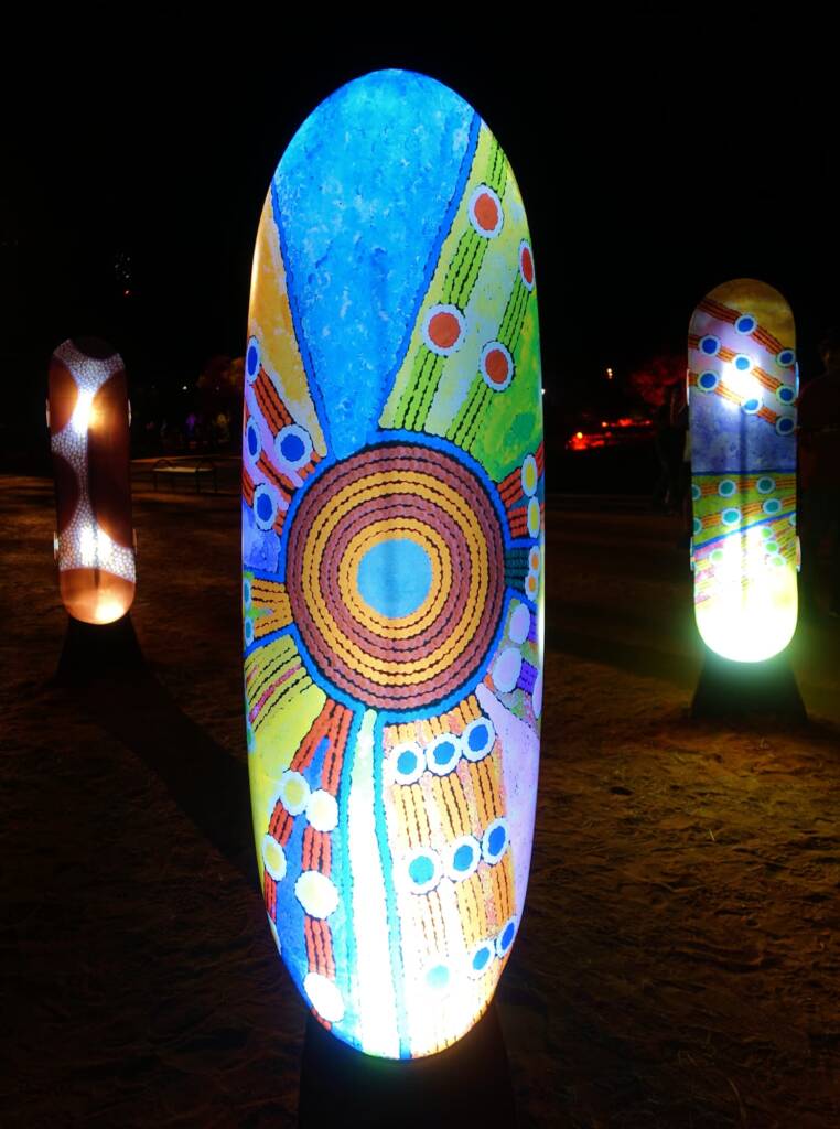 Future Kultcha - Revolving Kultcha, 2021 - Parrtjima - A Festival in Light