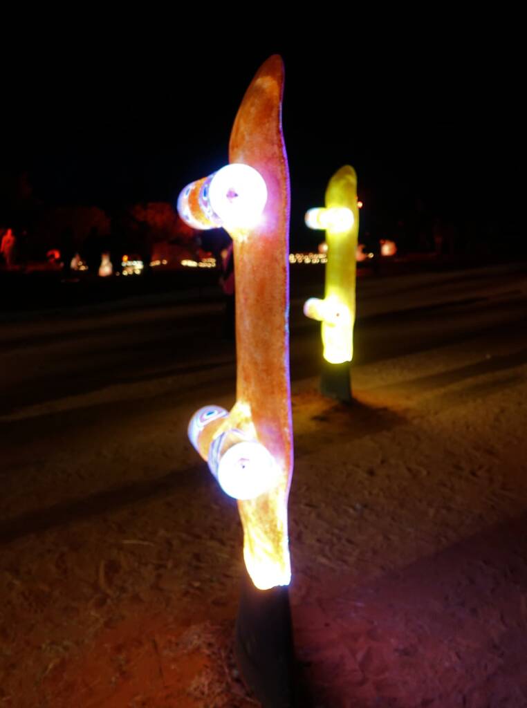 Future Kultcha - Revolving Kultcha, 2021 - Parrtjima - A Festival in Light