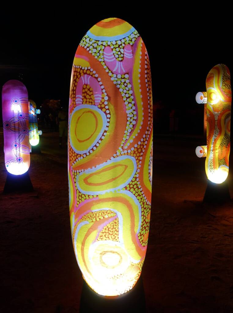 Future Kultcha - Revolving Kultcha, 2021 - Parrtjima - A Festival in Light