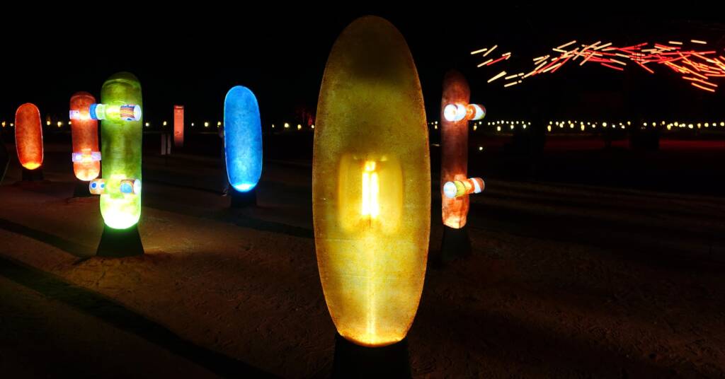 Future Kultcha - Landing Kultcha - Revolving Kultcha, 2021 - Parrtjima - A Festival in Light