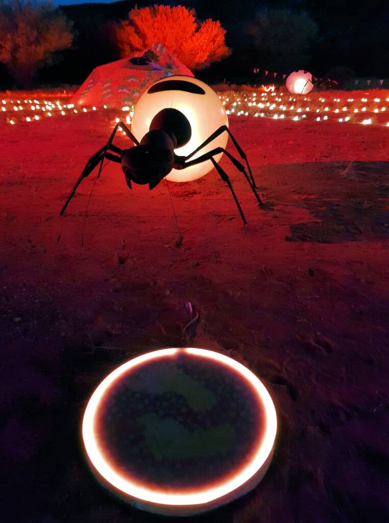 Future Kultcha - Harvesting Kultcha, 2021 - Parrtjima - A Festival in Light