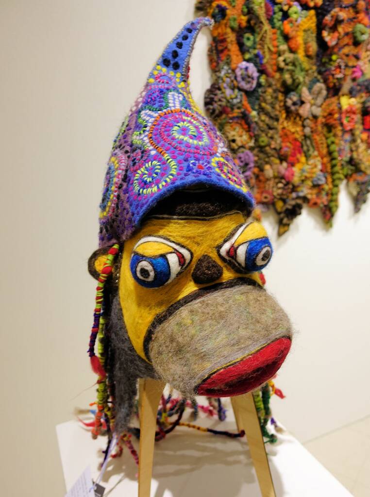 Planet of the "Party" Ape's by artist Kristian Malinski, Alice Springs Beanie Festival, 2018