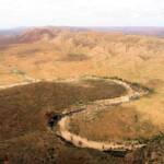 View over Ormiston Pound, West MacDonnell Ranges National Park, NT