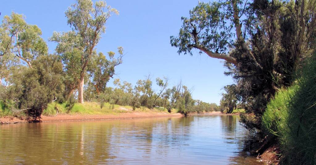 Redbank Waterhole, Owen Springs Reserve, NT