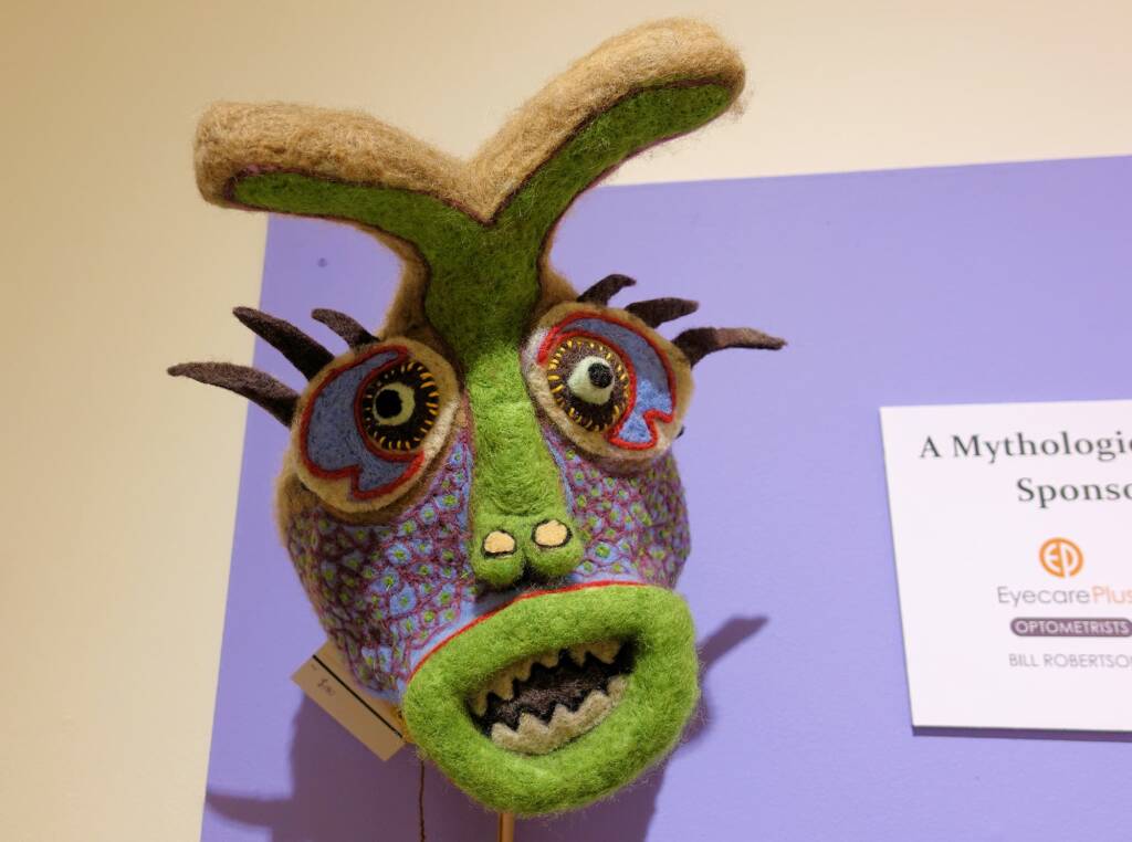 Bunyip by Kristian Malinski, Alice Springs Beanie Festival 2021