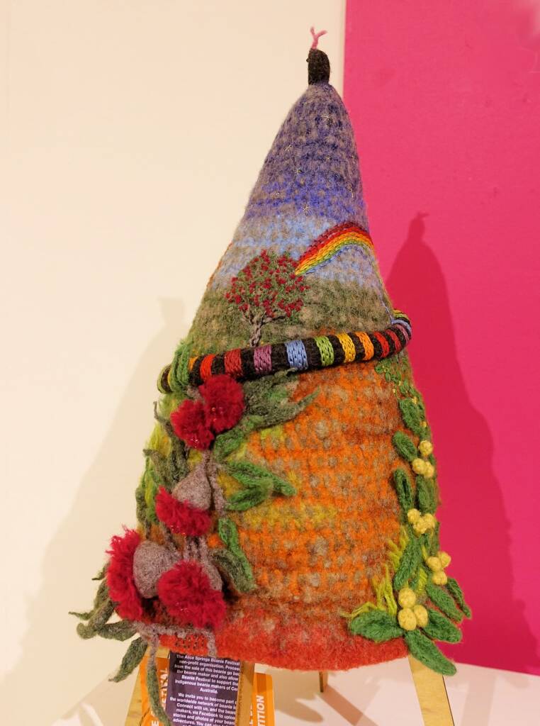 'Goorialla', the Rainbow Serpent by Letisha Kirkland - Winner 2021 Legend/Folktale (Ausemade sponsor)