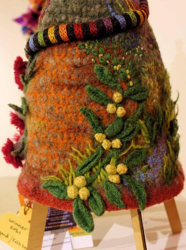 'Goorialla', the Rainbow Serpent by Letisha Kirkland - Winner 2021 Legend/Folktale (Ausemade sponsor)