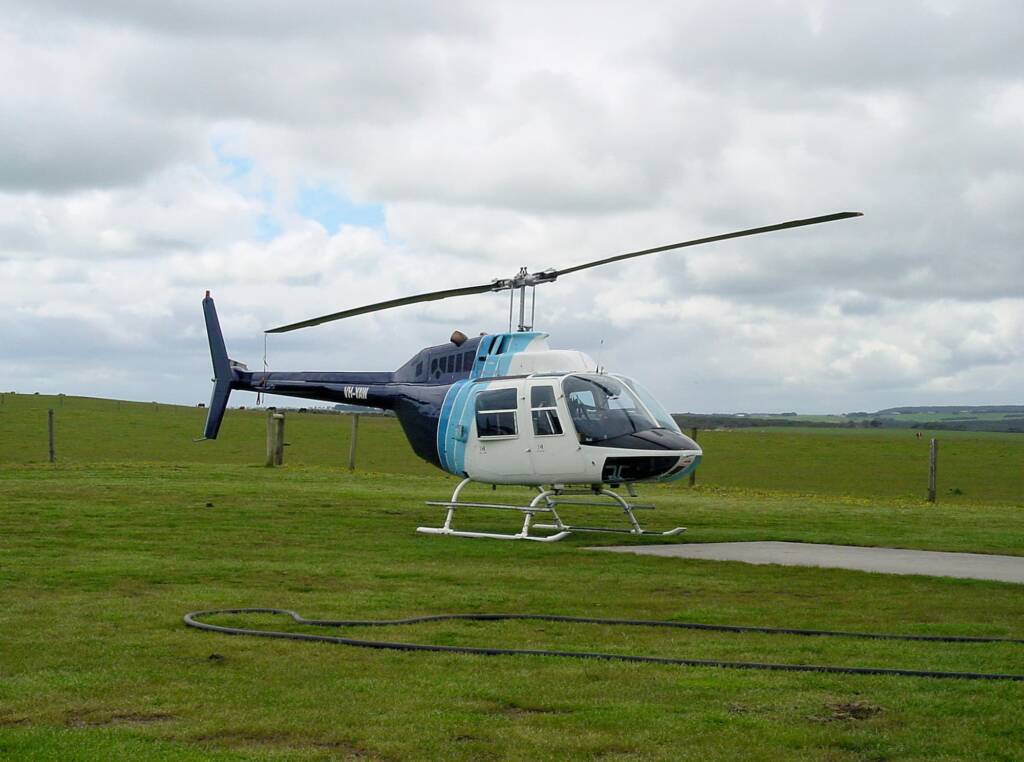 Helicopter tour over the Great Ocean Road, VIC
